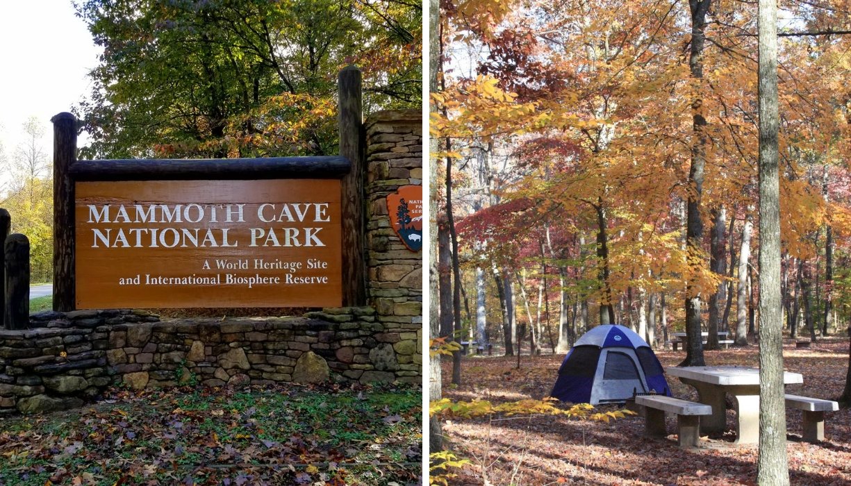 camping in mammoth cave national park in kentucky