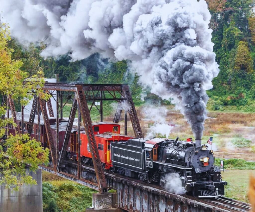 Ride the Train at the Great Smoky Mountains Railroad _ Things To Do In Bryson City