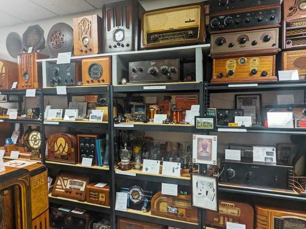 Inside Asheville Radio Museum in Asheville